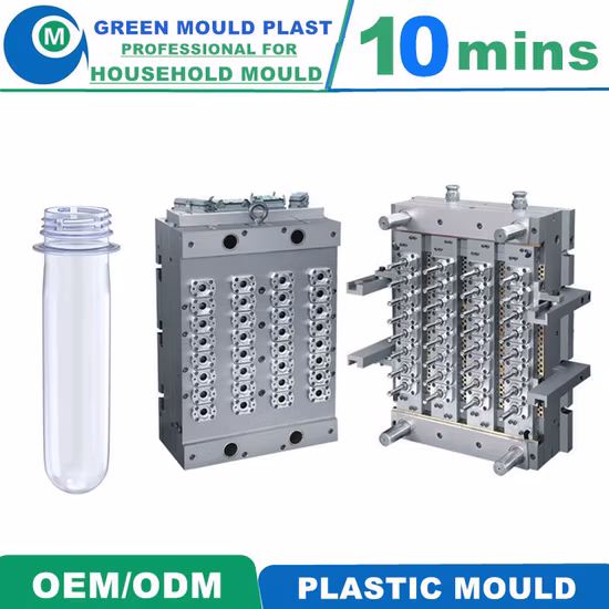 Customized Plastic Pet Bottles Preform Jar Injection Mould Packaging Molding Mold