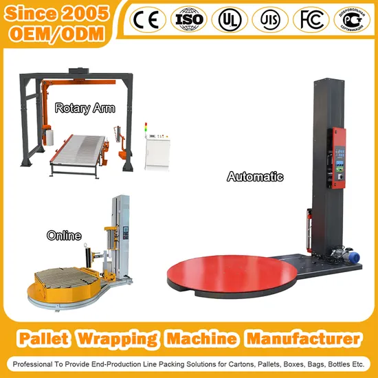 Integrated Fully Automatic Pallet Stretch Wrapping Machine