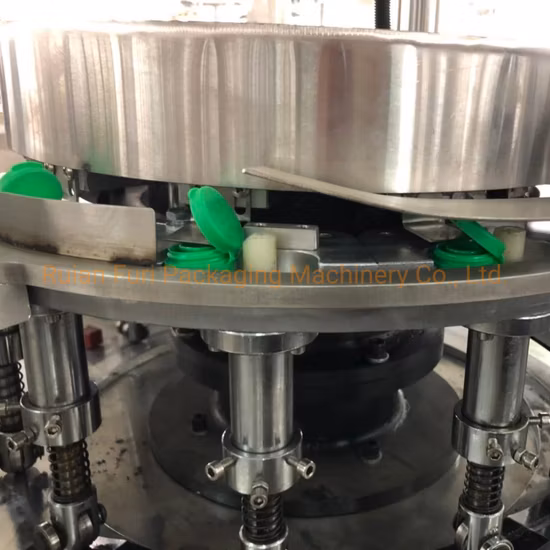 Automatic Fast Speed Cooking Oil Cap Vinger Cap Soy Cap Plastic Flip Top Cap Closing Machine