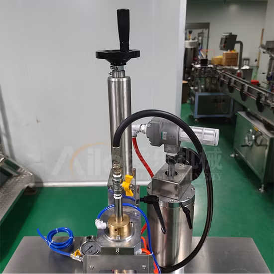 Semi Automatic Aerosol Hair Spray Snow Spray Aerosol Gas Filling Equipment Spray Paint Production Line Butane Gas Refilling Machine