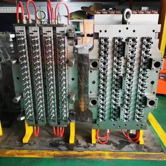 48 Cavities Plastic Injection Mold Pet Preform Mould with Hot Runner Customized Mold Upon Preform Weight, Neck Size, Cavity for Pet Bottles, Botella, Template