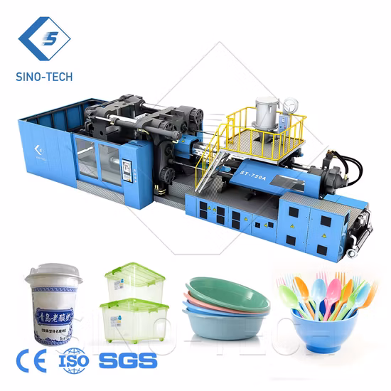 850 Ton Plastic Pet Preform Cap Compression Pallet Injection Moulding Manufacturing Machine